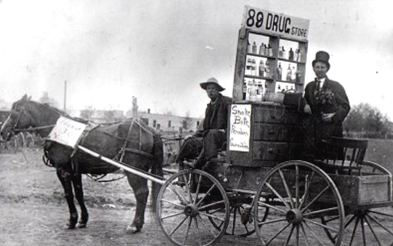 Image result for snake oil salesman 20th century